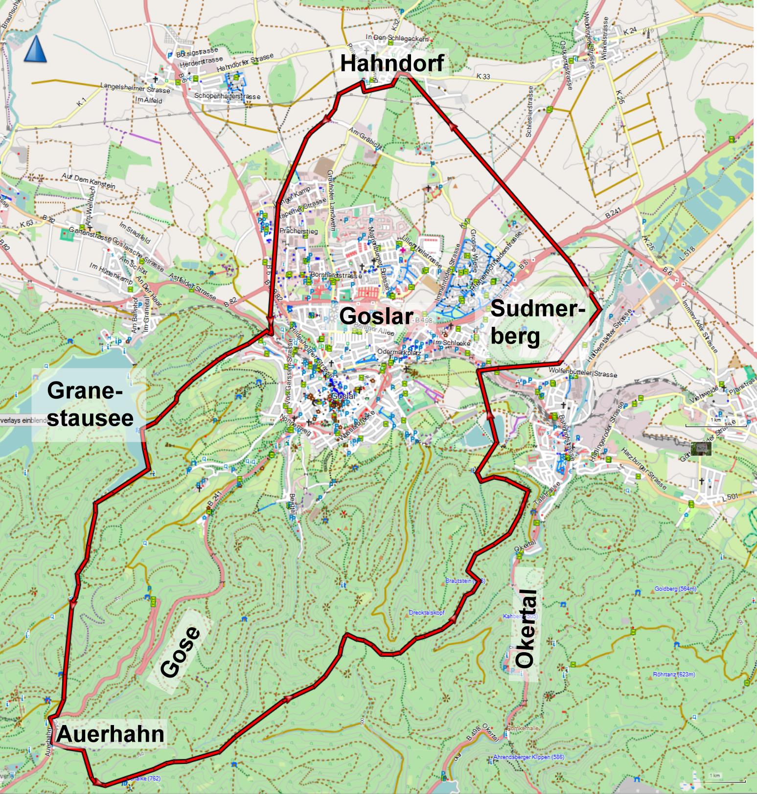 Betreuungsgebiet Goslar
